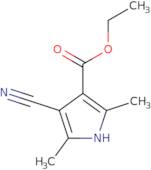 Ethyl 4-cyano-2,5-dimethyl-1H-pyrrole-3-carboxylate