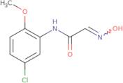 N-(5-Chloro-2-methoxyphenyl)-2-(N-hydroxyimino)acetamide