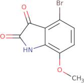 4-Bromo-7-methoxyindoline-2,3-dione