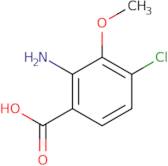 2-Amino-4-chloro-3-methoxybenzoic acid
