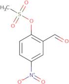 2-Formyl-4-nitrophenylmethanesulfonate