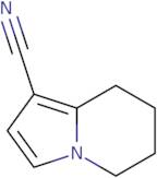 5,6,7,8-Tetrahydroindolizine-1-carbonitrile