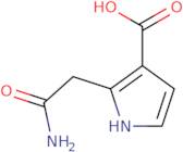 2-(2-Amino-2-oxoethyl)-1H-pyrrole-3-carboxylic acid