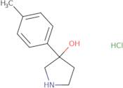 3-p-Tolyl-pyrrolidin-3-ol hydrochloride