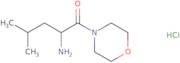 (2S)-2-Amino-4-methyl-1-(morpholin-4-yl)pentan-1-one hydrochloride