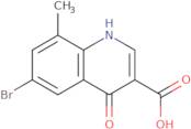 6-Bromo-4-hydroxy-8-methylquinoline-3-carboxylic acid