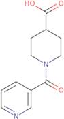 1-(Pyridine-3-carbonyl)piperidine-4-carboxylic acid