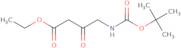 Ethyl 4-[(tert-Butoxycarbonyl)amino]-3-oxobutanoate