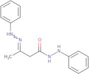 N'-Phenyl-3-(2-phenylhydrazono)butanehydrazide