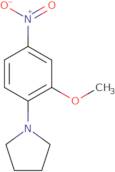 1-(2-Methoxy-4-nitrophenyl)pyrrolidine