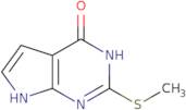2-Methylsulfanyl-7H-pyrrolo[2,3-d]pyrimidin-4-ol