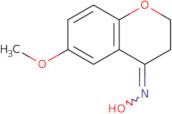 N-(6-Methoxy-3,4-dihydro-2H-1-benzopyran-4-ylidene)hydroxylamine