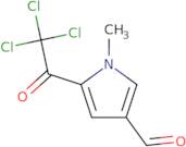 1-Methyl-5-(trichloroacetyl)-1H-pyrrole-3-carbaldehyde