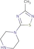 1-(3-Methyl-1,2,4-thiadiazol-5-yl)piperazine
