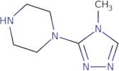 1-(4-Methyl-4H-1,2,4-triazol-3-yl)piperazine