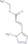 Ethyl (2E)-3-(1-methyl-1H-imidazol-5-yl)prop-2-enoate