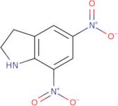 5,7-Dinitroindoline