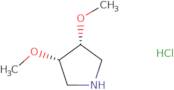 (3R,4S)-3,4-dimethoxypyrrolidine hydrochloride, cis