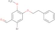 2-Bromo-5-methoxy-4-(2-phenylethoxy)benzaldehyde