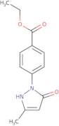 Ethyl 4-(3-methyl-5-oxo-2,5-dihydro-1H-pyrazol-1-yl)benzoate