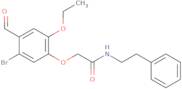 2-(5-Bromo-2-ethoxy-4-formylphenoxy)-N-(2-phenylethyl)acetamide