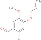 2-Chloro-5-methoxy-4-(prop-2-en-1-yloxy)benzaldehyde