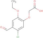 2-(5-Chloro-2-ethoxy-4-formylphenoxy)acetic acid