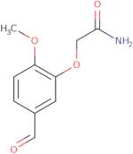 2-(5-Formyl-2-methoxyphenoxy)acetamide