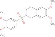 2-[(3,4-Dimethoxyphenyl)sulfonyl]-6,7-dimethoxy-1,2,3,4-tetrahydroisoquinoline