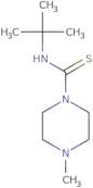 N-tert-Butyl-4-methylpiperazine-1-carbothioamide