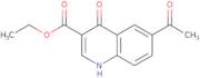 Ethyl 6-acetyl-1,4-dihydro-4-oxoquinoline-3-carboxylate