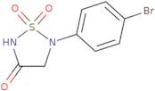 1,1-Dioxide-5-(4-bromophenyl)-1,2,5-thiadiazolidin-3-one