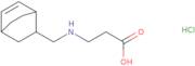 3-[({Bicyclo[2.2.2]oct-5-en-2-yl}methyl)amino]propanoic acid hydrochloride