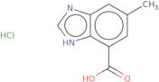 5-Methyl-1H-1,3-benzodiazole-7-carboxylic acid hydrochloride