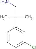2-(3-Chlorophenyl)-2-methylpropan-1-amine