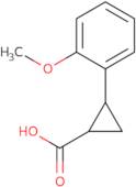 2-(2-Methoxyphenyl)cyclopropane-1-carboxylic acid