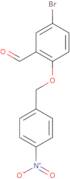 5-Bromo-2-[(4-nitrobenzyl)oxy]benzaldehyde