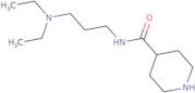 N-[3-(Diethylamino)propyl]piperidine-4-carboxamide