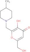 3-Hydroxy-6-(hydroxymethyl)-2-[(4-methylpiperidin-1-yl)methyl]-4H-pyran-4-one