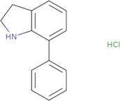 7-Phenyl-2,3-dihydro-1H-indole hydrochloride