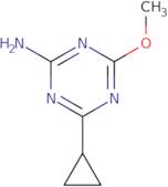 4-Cyclopropyl-6-methoxy-1,3,5-triazin-2-amine