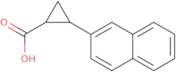 2-(Naphthalen-2-yl)cyclopropane-1-carboxylic acid