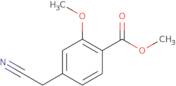 Methyl 4-(cyanomethyl)-2-methoxybenzoate
