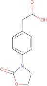 2-[4-(2-Oxo-1,3-oxazolidin-3-yl)phenyl]acetic acid