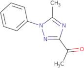 1-(5-Methyl-1-phenyl-1H-1,2,4-triazol-3-yl)ethanone