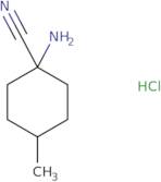 1-Amino-4-methylcyclohexane-1-carbonitrile hydrochloride