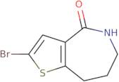 2-Bromo-4H,5H,6H,7H,8H-thieno[3,2-c]azepin-4-one