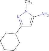 3-Cyclohexyl-1-methyl-1H-pyrazol-5-amine