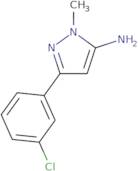 5-(3-Chloro-phenyl)-2-methyl-2H-pyrazol-3-ylamine