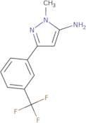 1-Methyl-3-[3-(trifluoromethyl)phenyl]-1H-pyrazol-5-amine